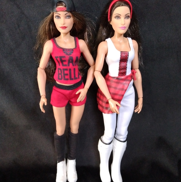 2017 Nikki and Brie Bella Barbies - Picture 2 of 4